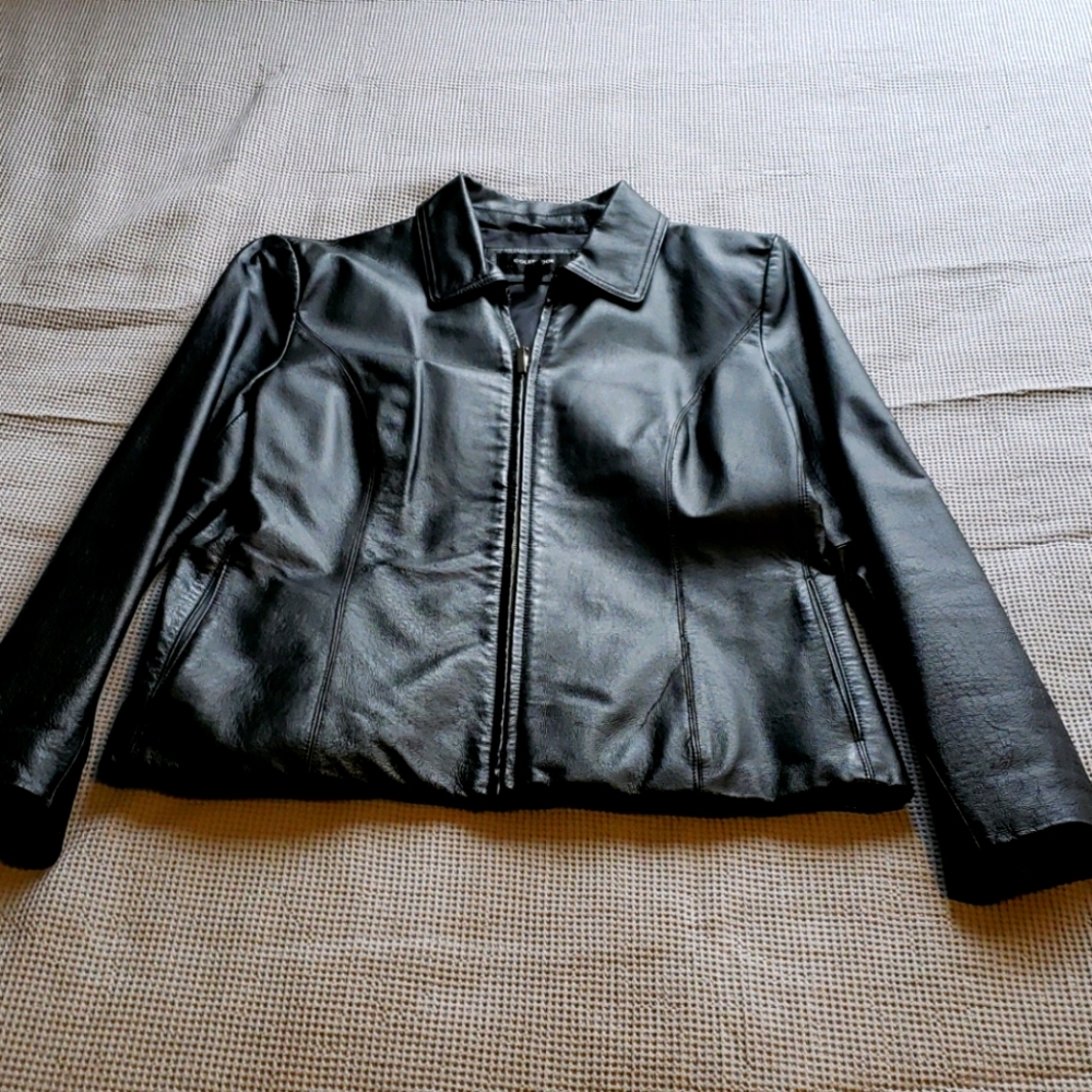 Women's leather jacket